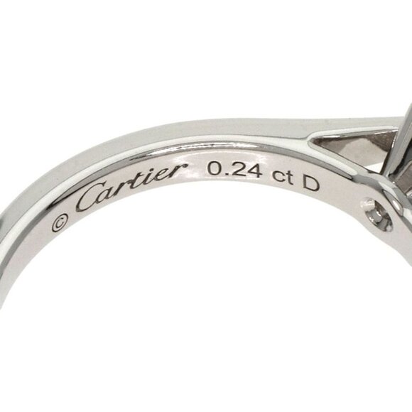 Cartier Solitaire Diamond 45 Ring - Picture 6 of 8